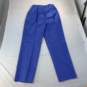 Sears Vintage Pants Size 18 Womens Slacks Blue High Rise‎ Royal Blue USA